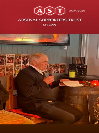 Arsenal Supporters’ Trust AGM Hosted at The George